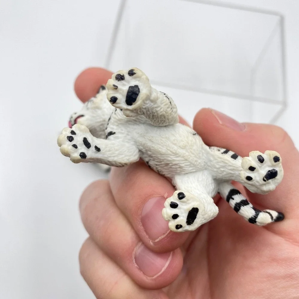 Safari Ltd‎ White Tiger Family Mother Cub Figurines Realistic Blue Eyes 1996 VTG